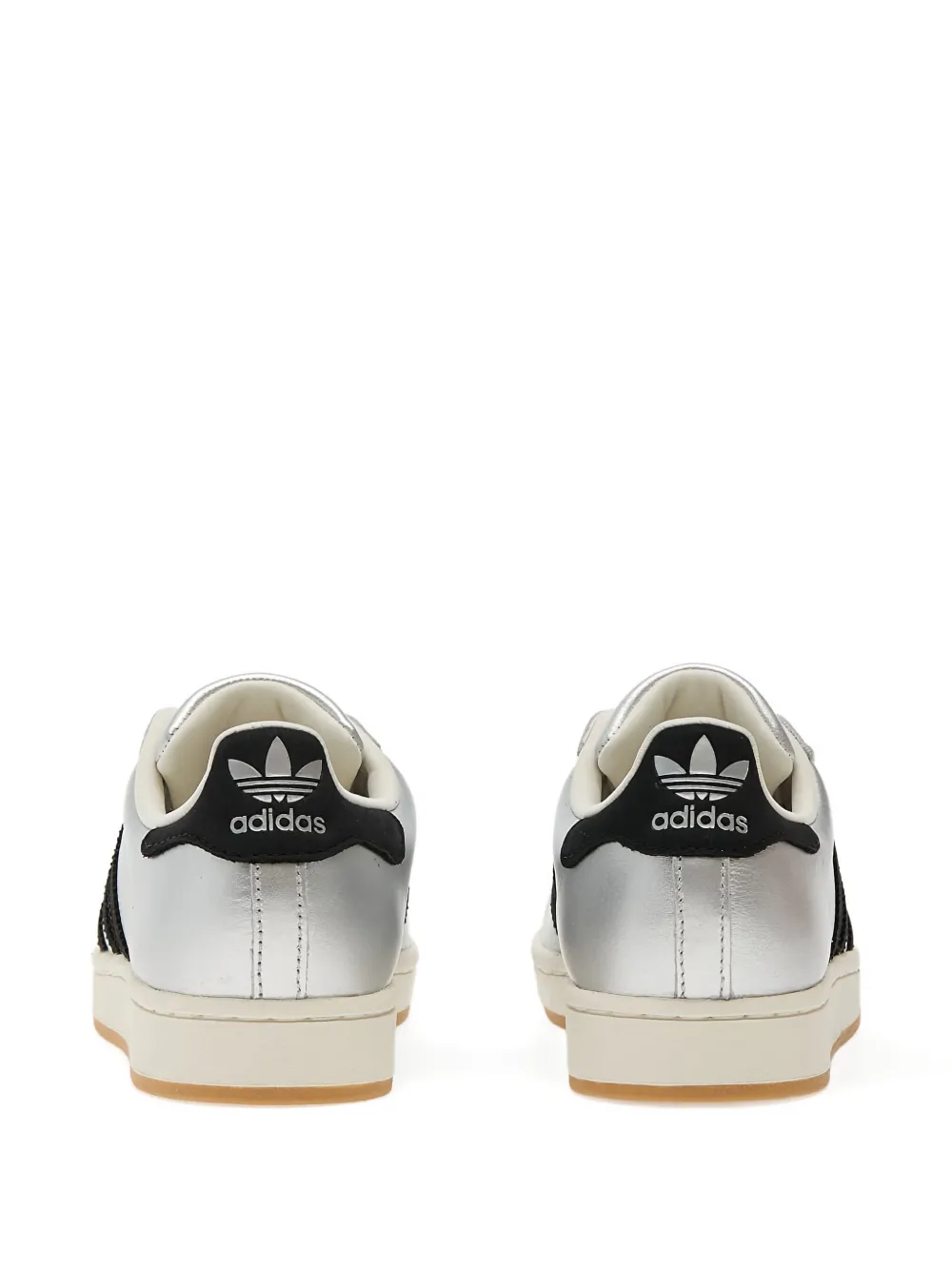 adidas Superstar II lace-up low-top sneakers Metallic