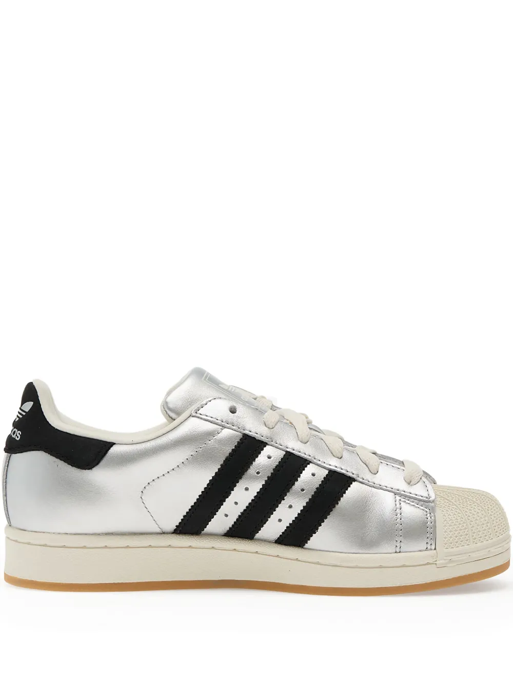Adidas Superstar II low-top sneakers Metallic