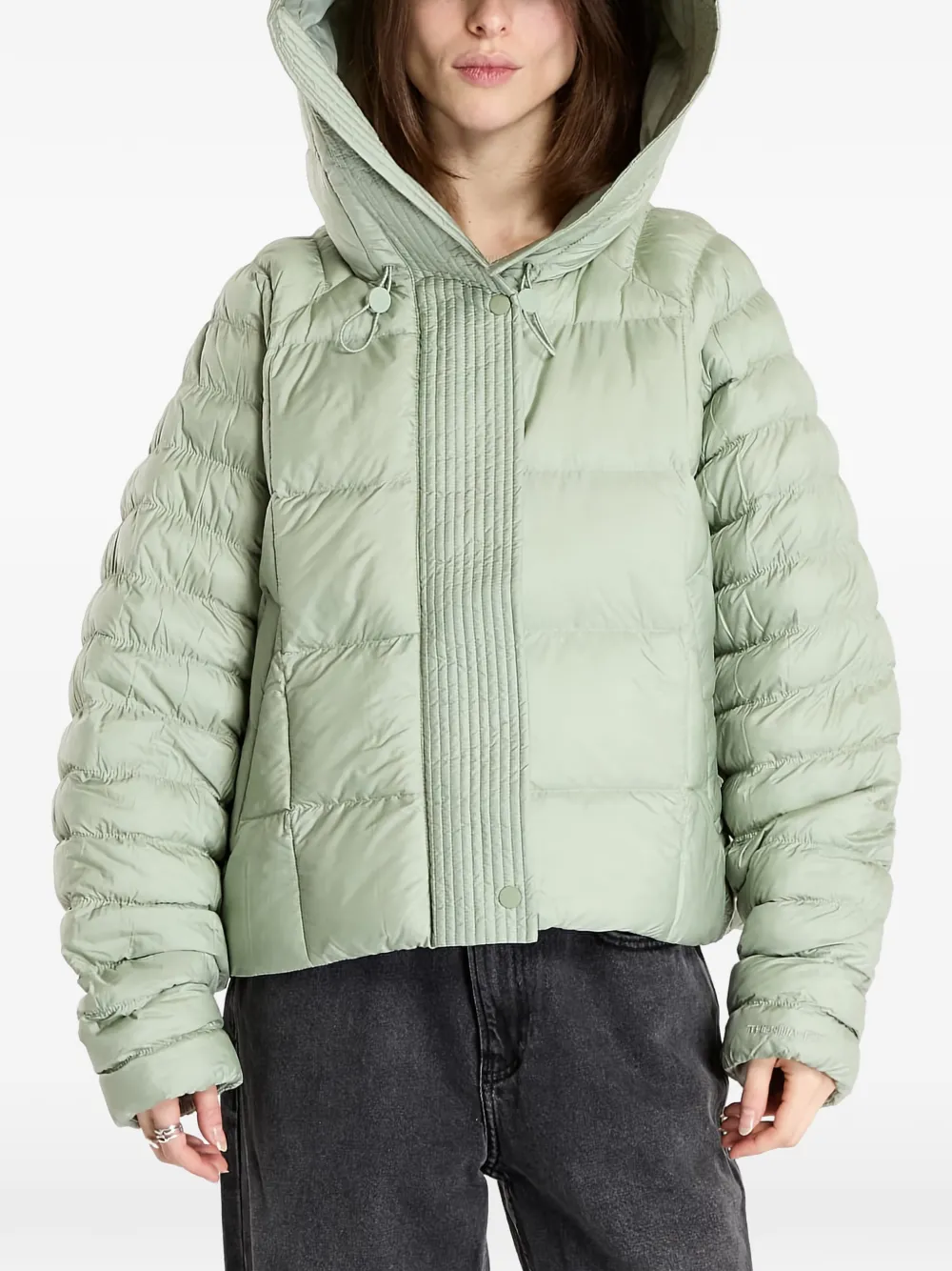 Nike hooded puffer jacket - Verde