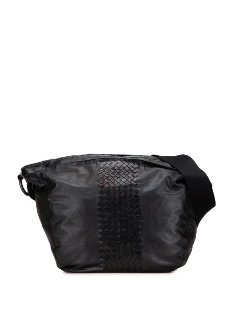 Bottega Veneta Pre-Owned 2012-2025 Intrecciato Trimmed Nappa crossbody bag