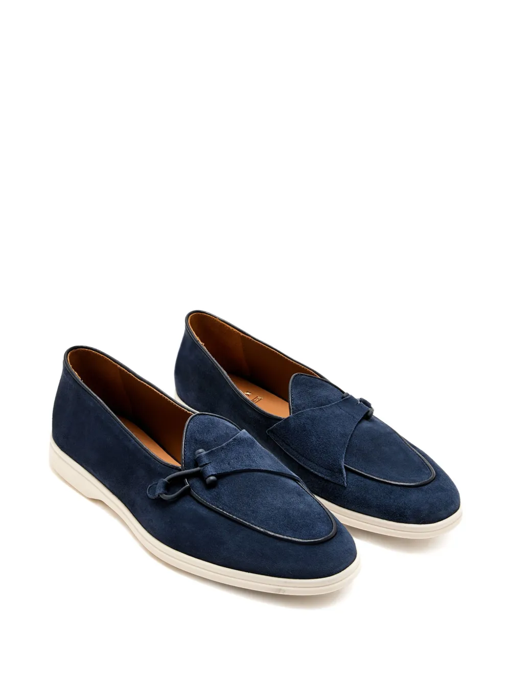Edhen Milano Comporto suede loafers - Blauw