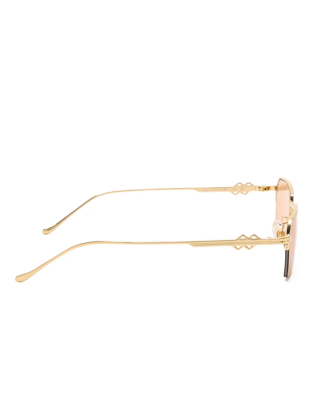 Karen Wazen Alex sunglasses - Goud