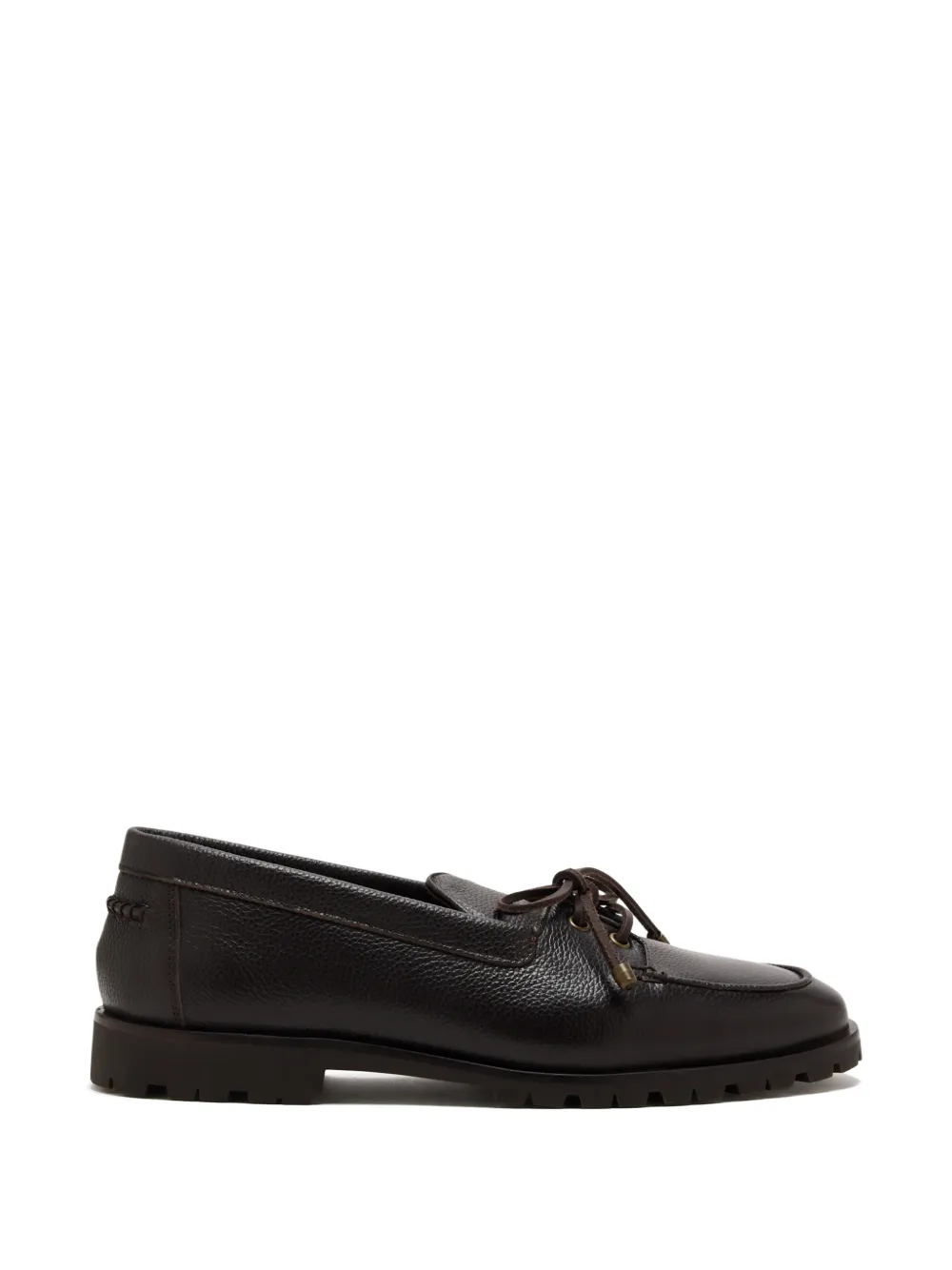 Edhen Milano leather loafers - Marrone