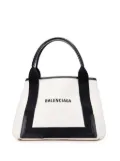 Balenciaga Pre-Owned 2008 Canvas Navy Cabas S tote bag - Black