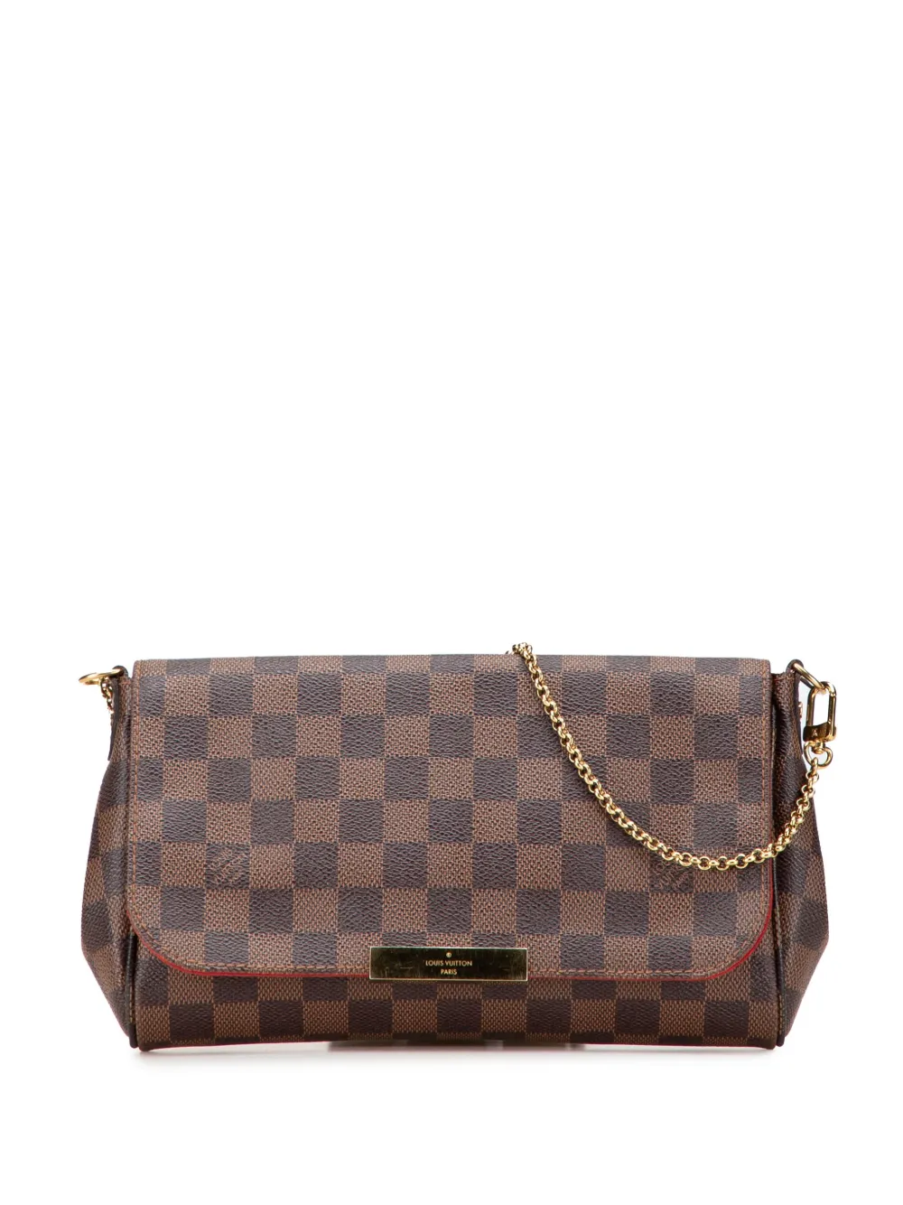 Louis Vuitton Pre-Owned 2014 ダミエ エベヌ フェイボリット PM サッチェルバッグ - ブラウン Louis Vuitton Pre-Owned 2014 ダミエ エベヌ フェイボリット PM サッチェルバッグ - ブラウン