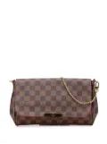 Louis Vuitton Pre-Owned 2014 Damier Ebene Favorite PM satchel - Brown