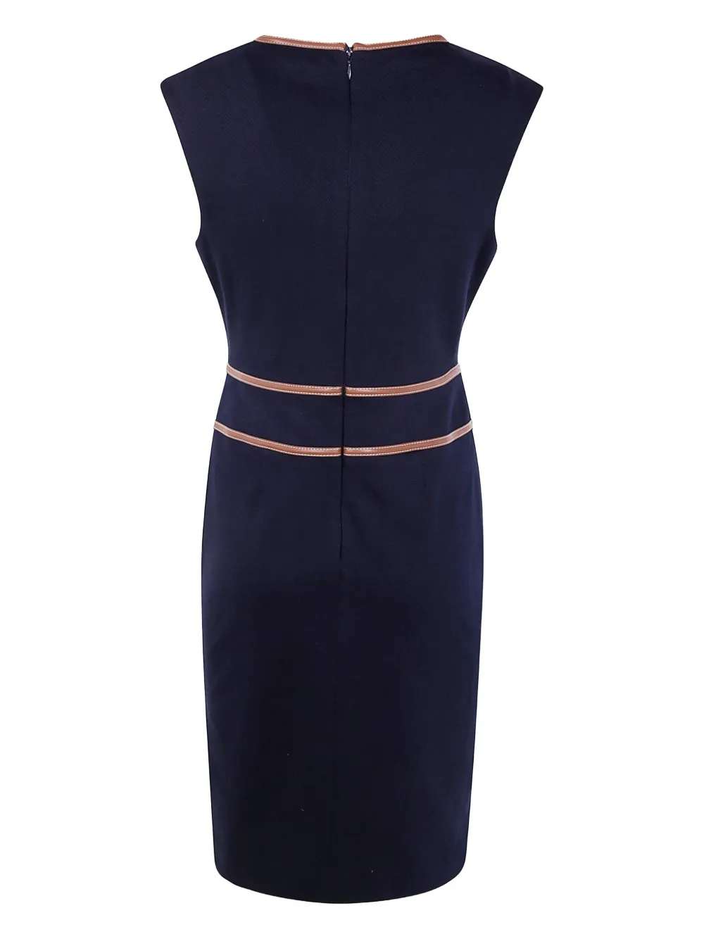 Lauren Ralph Lauren belted dress - Blauw