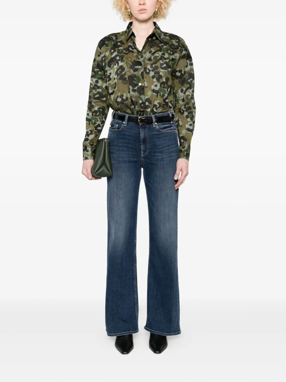 AG Jeans Jeans met effect - Blauw