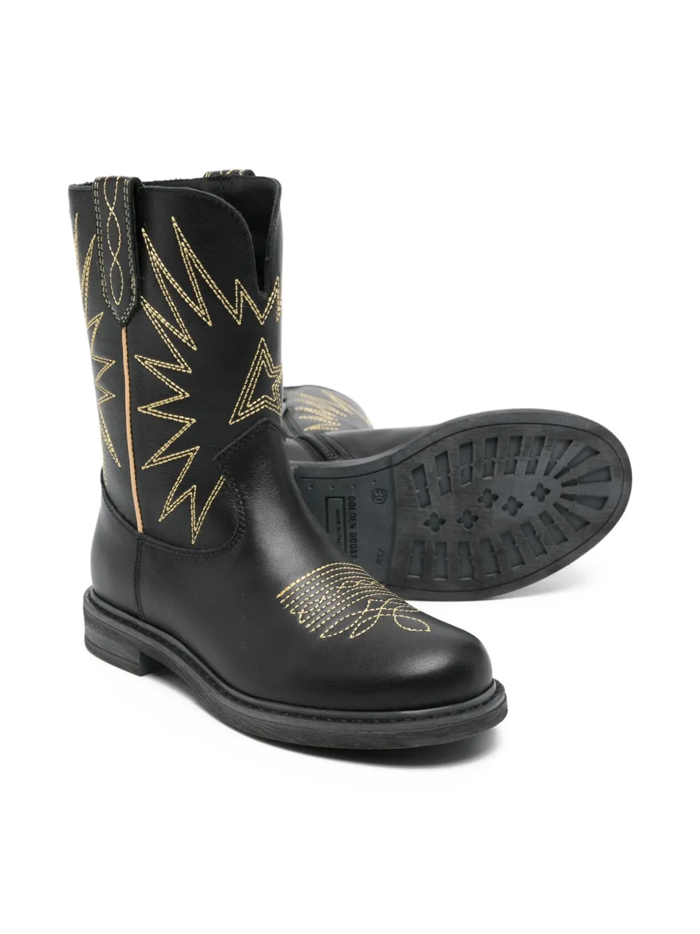 Golden Goose Kids Wish Star leather boots | Ankle Boots | Image 2