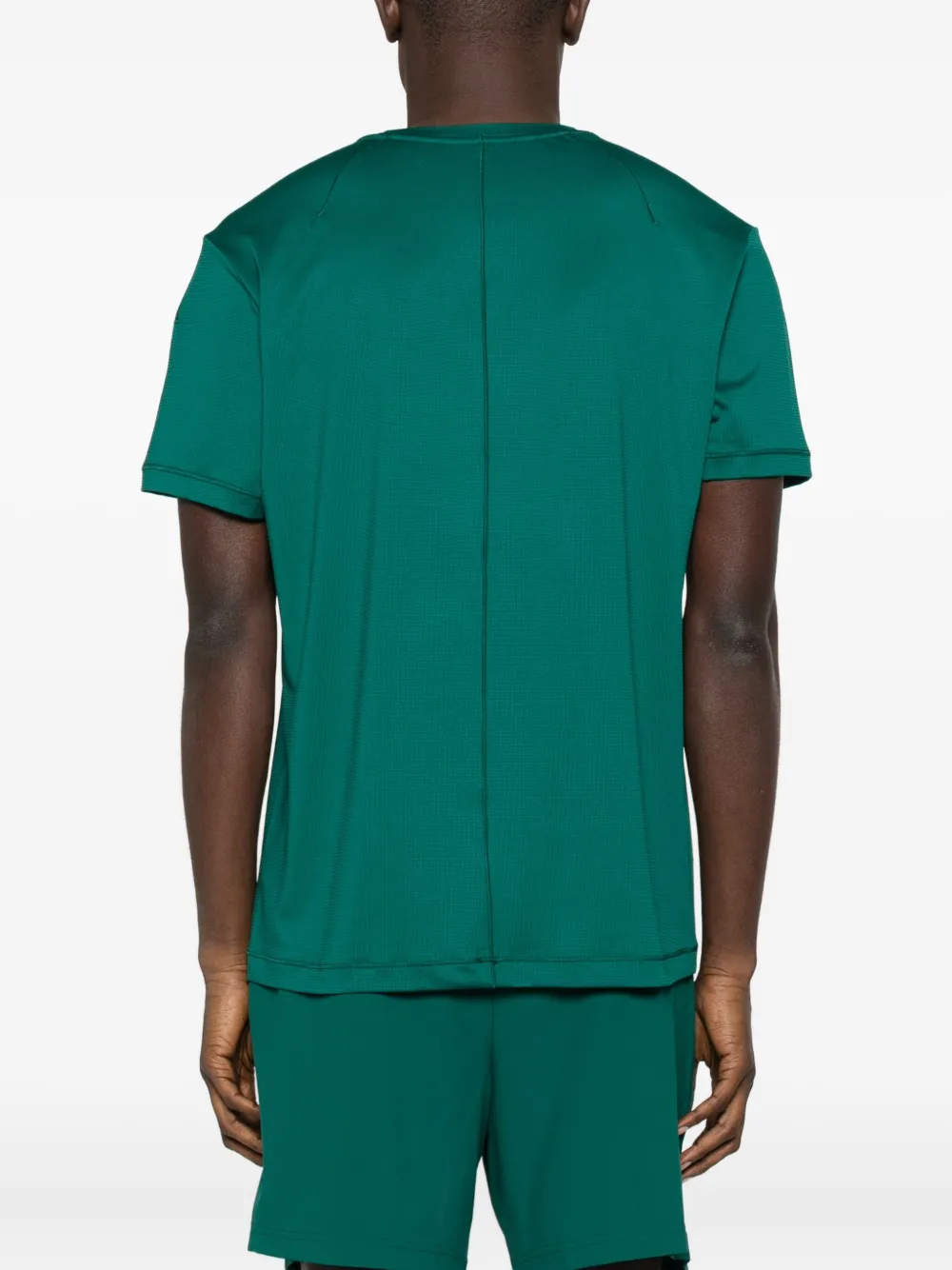 Calvin Klein T-shirt met ronde hals Groen