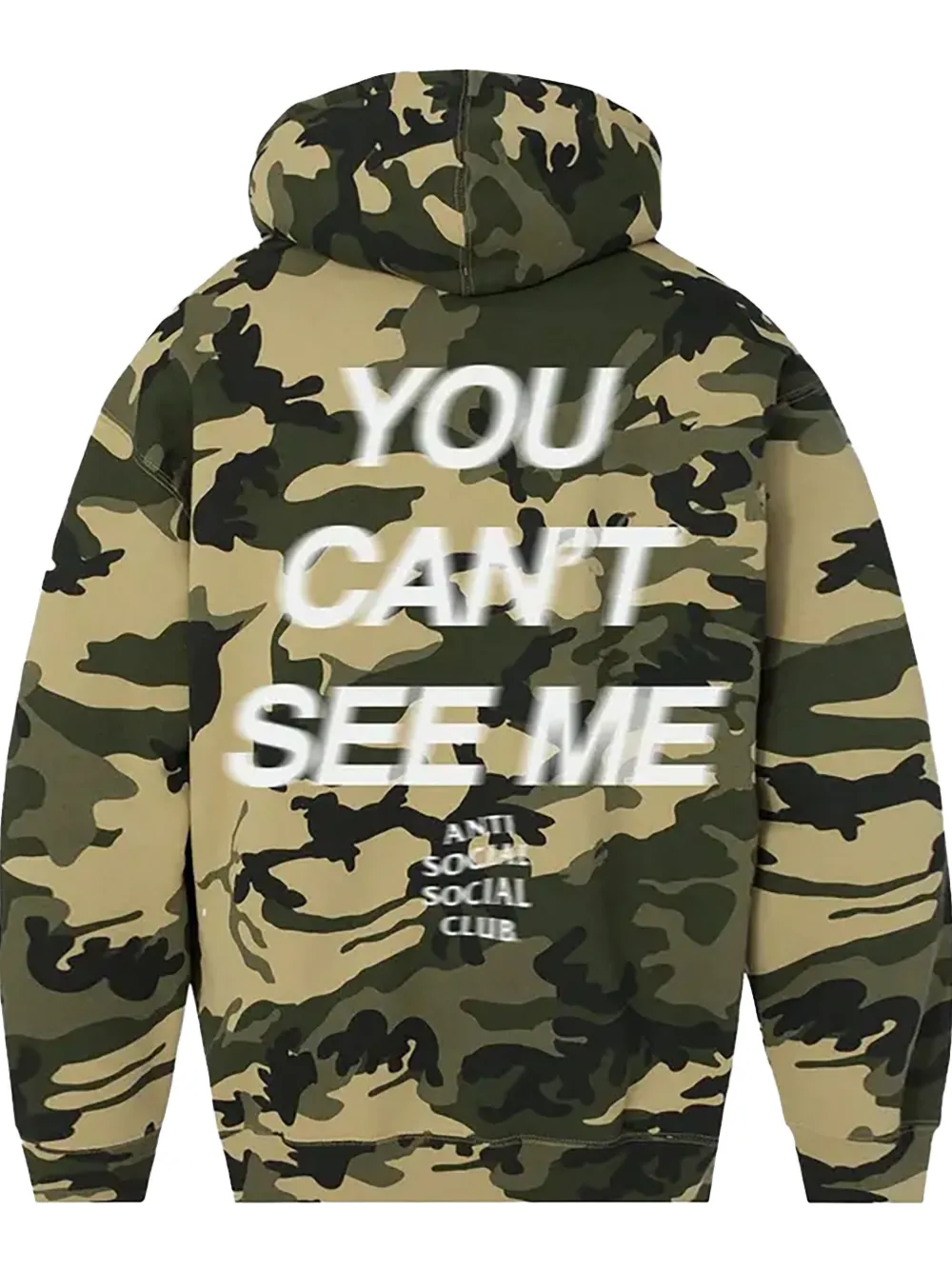 Anti Social Social Club x WWE camouflage-print hoodie | Hoodies | Image 2