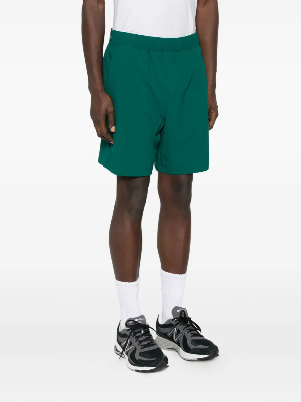 Calvin Klein Trainingsshorts met logoprint Groen