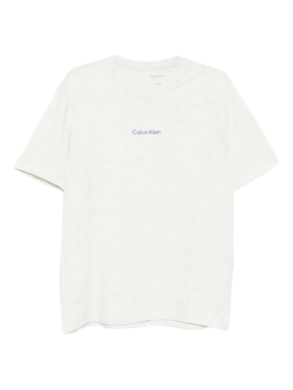 Calvin Klein playera con cuello redondo y logo estampado | blanco | Image 1