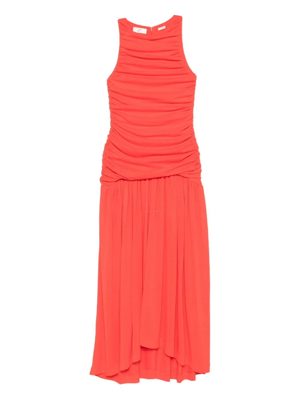 BITE Studios Evidente gathered-waist dress - レッド BITE Studios Evidente gathered-waist dress - レッド