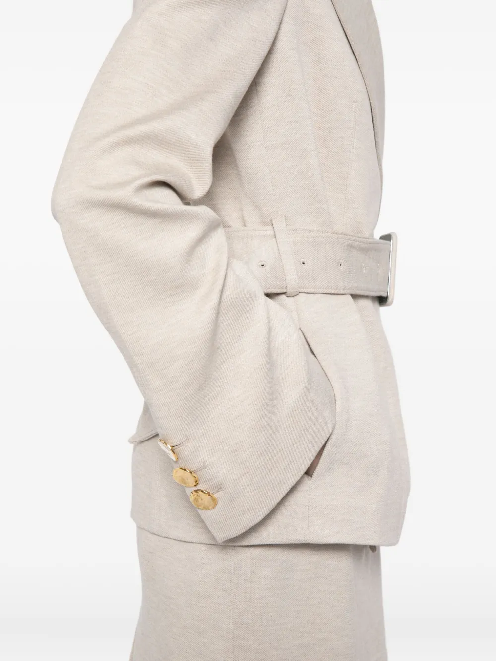 Saiid Kobeisy Tailored Jacket In Gray
