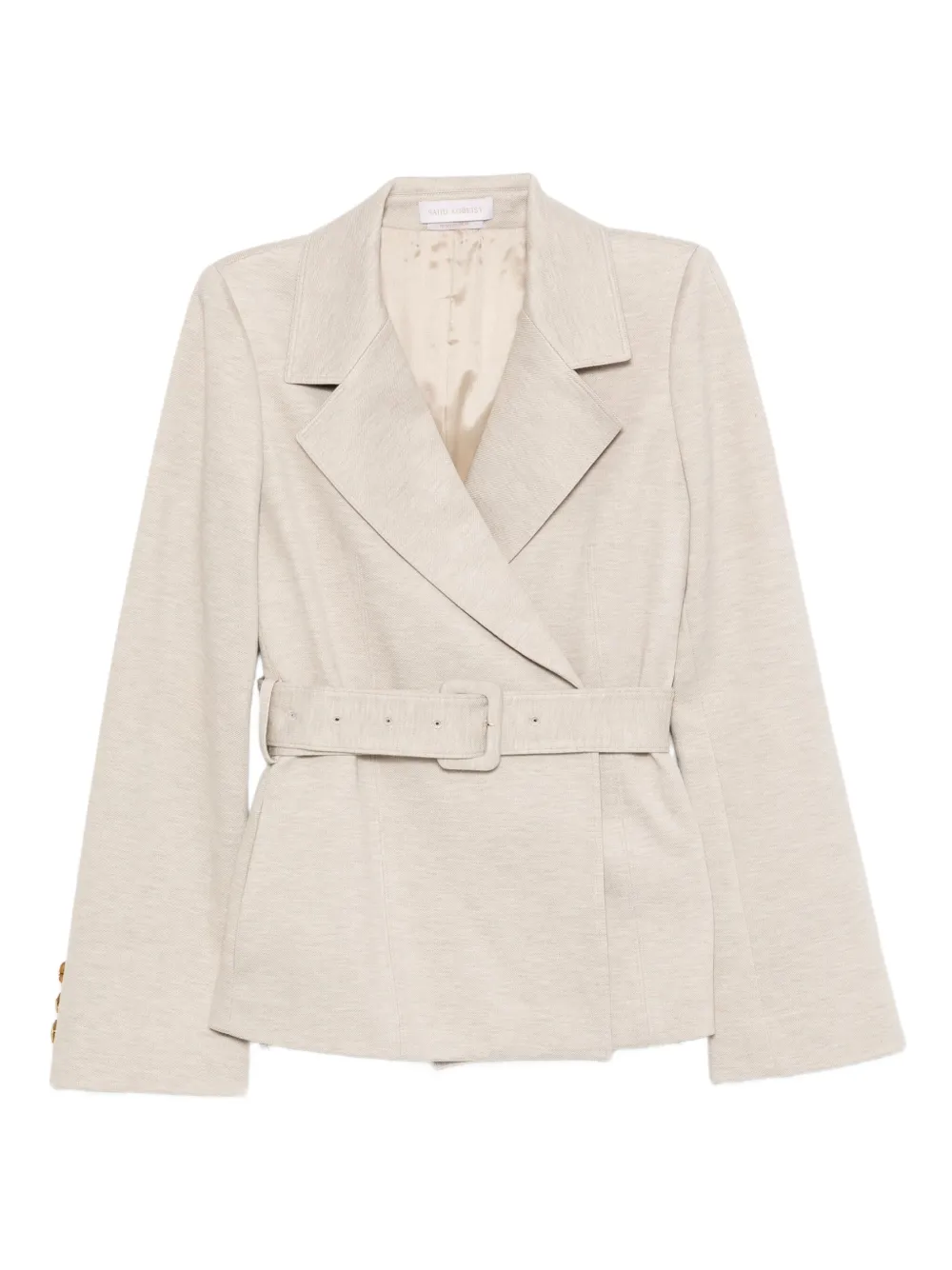 Saiid Kobeisy Tailored Jacket In Gray