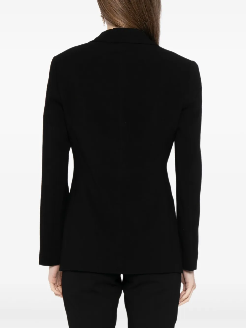Saiid Kobeisy Single Breasted Tailored Blazer In Black