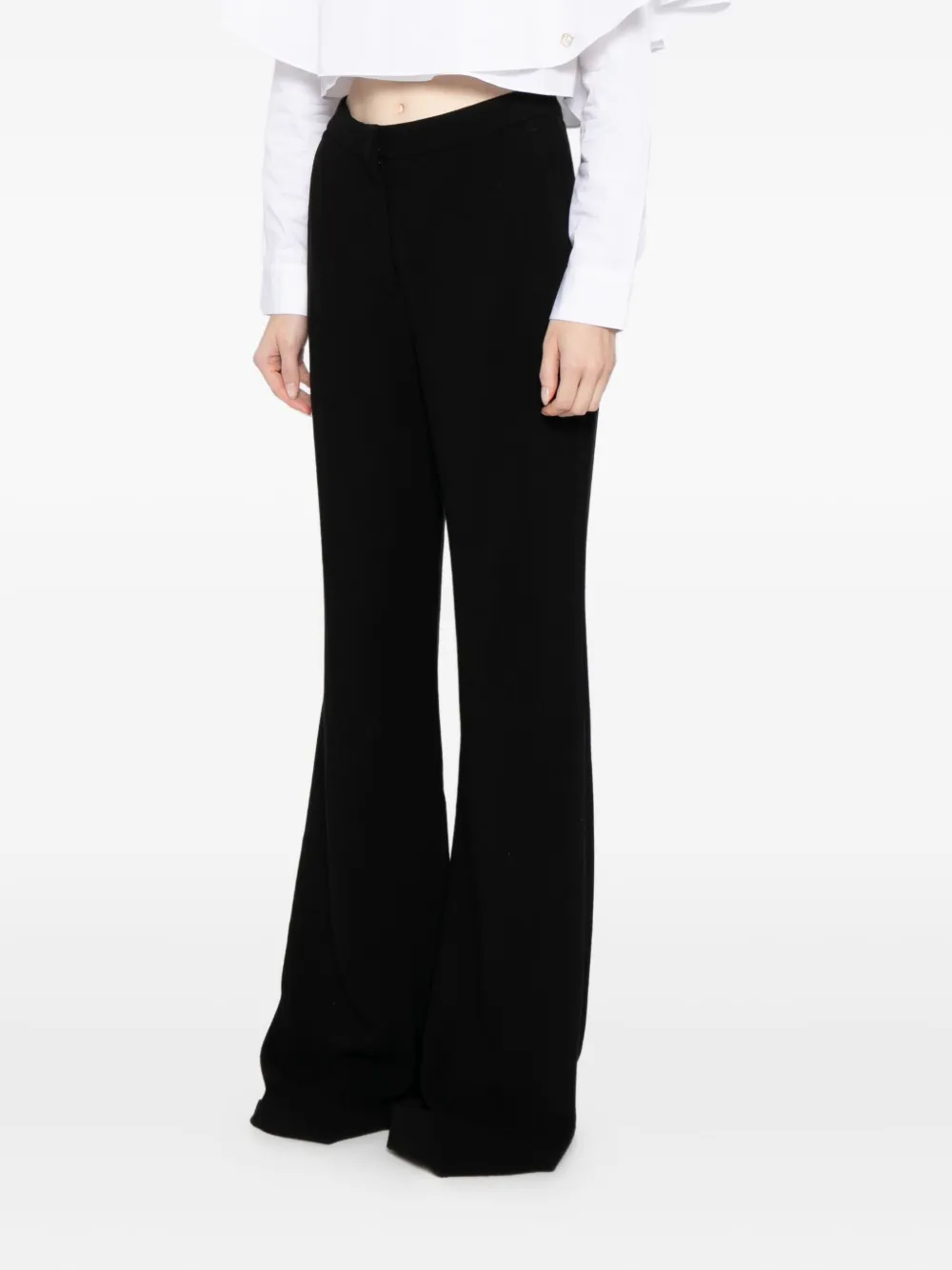 Saiid Kobeisy Tailored Straight-leg Pants In Black