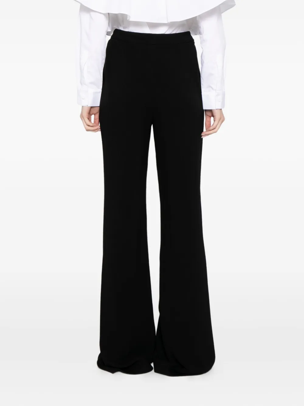 Saiid Kobeisy Tailored Straight-leg Pants In Black