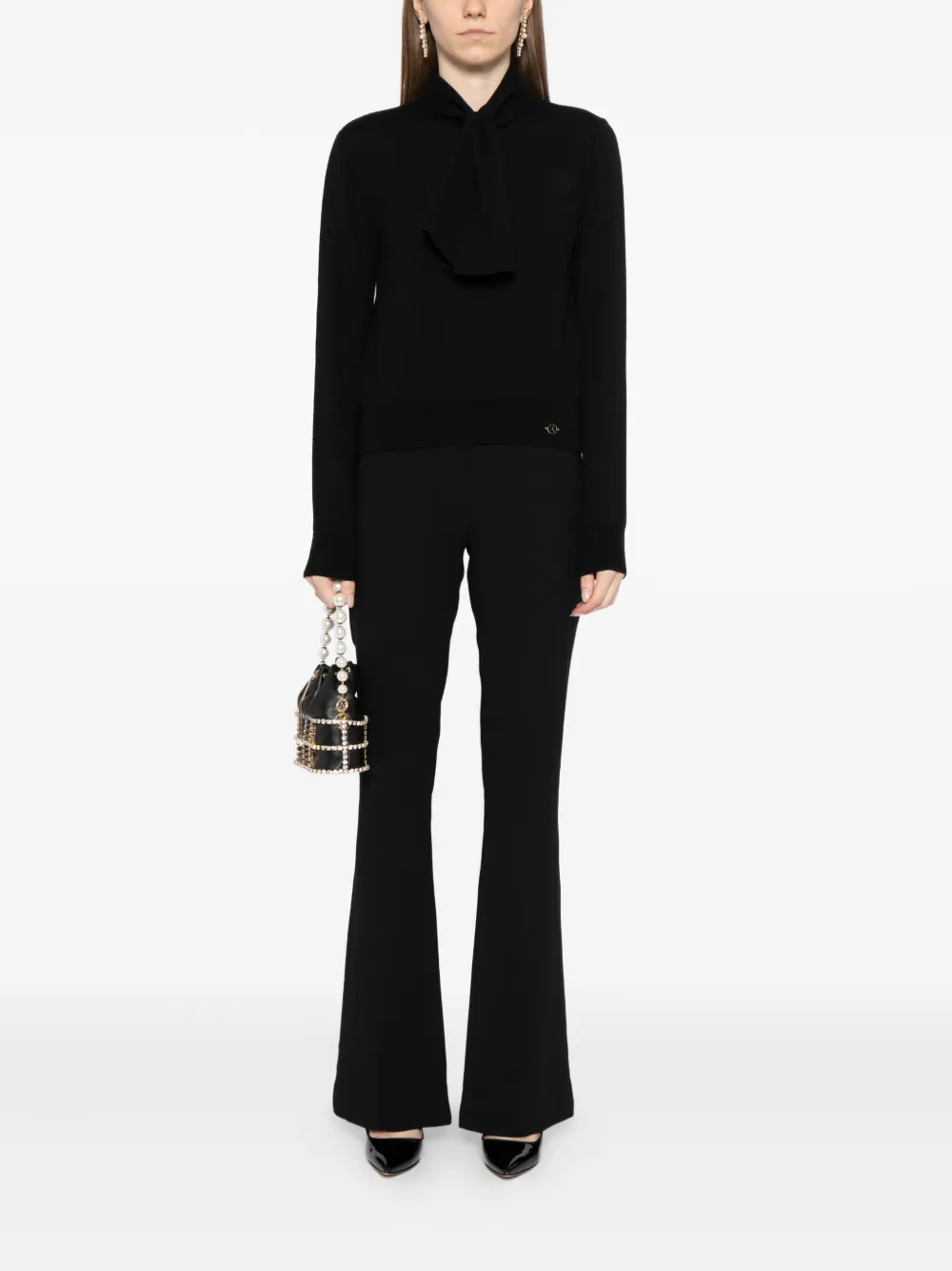 Saiid Kobeisy top con parche del logo | Tops tejidos | Image 2