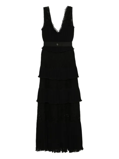 Saiid Kobeisy floral-lace maxi dress