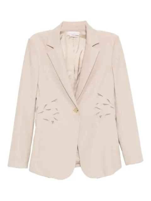 Saiid Kobeisy embroidered tailored blazer