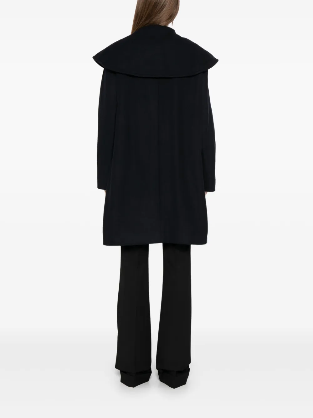 Saiid Kobeisy Jas met enkele rij knopen Zwart