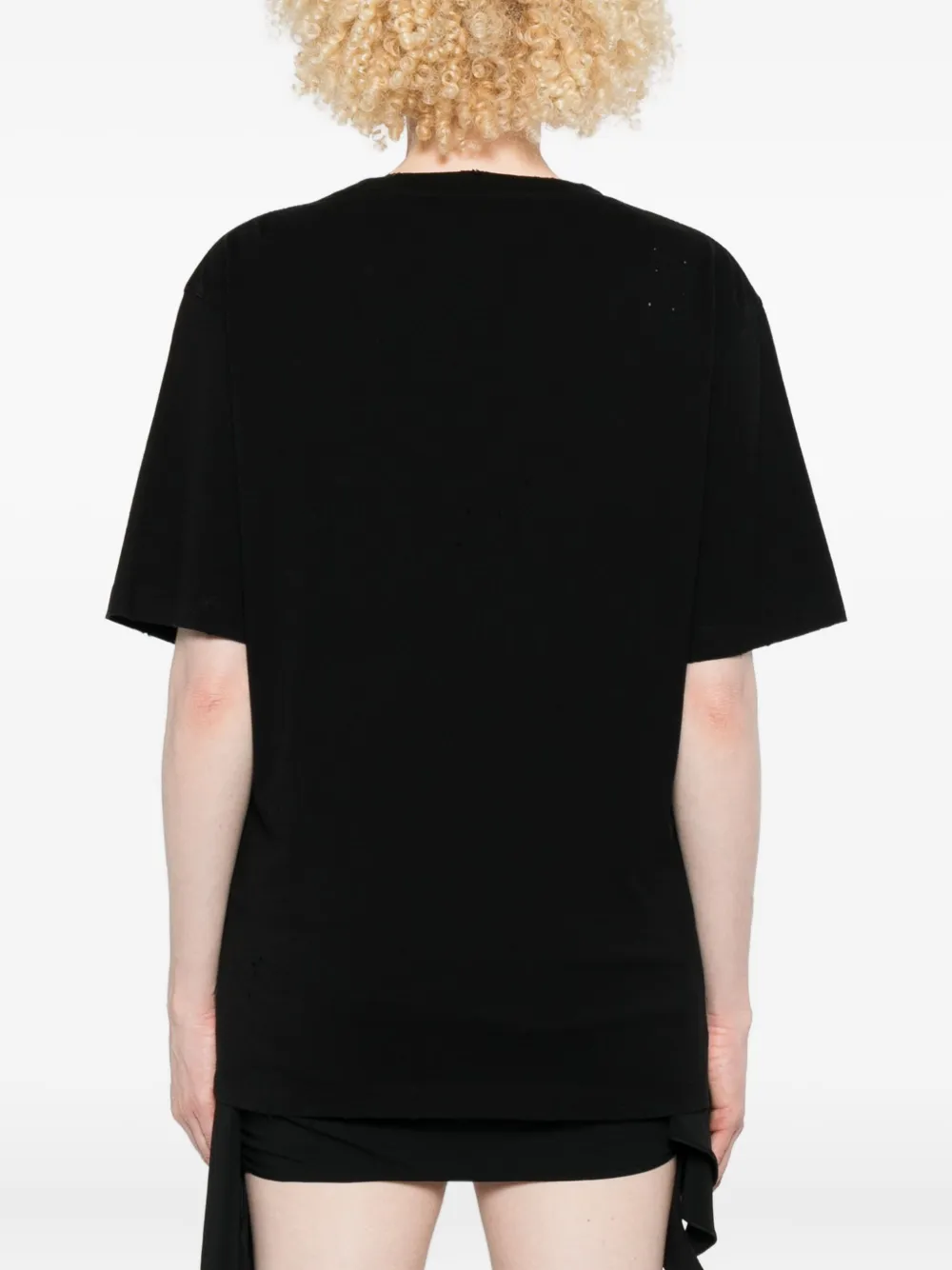 Dsquared2 Vaquera Loves D2 T-shirt In Black