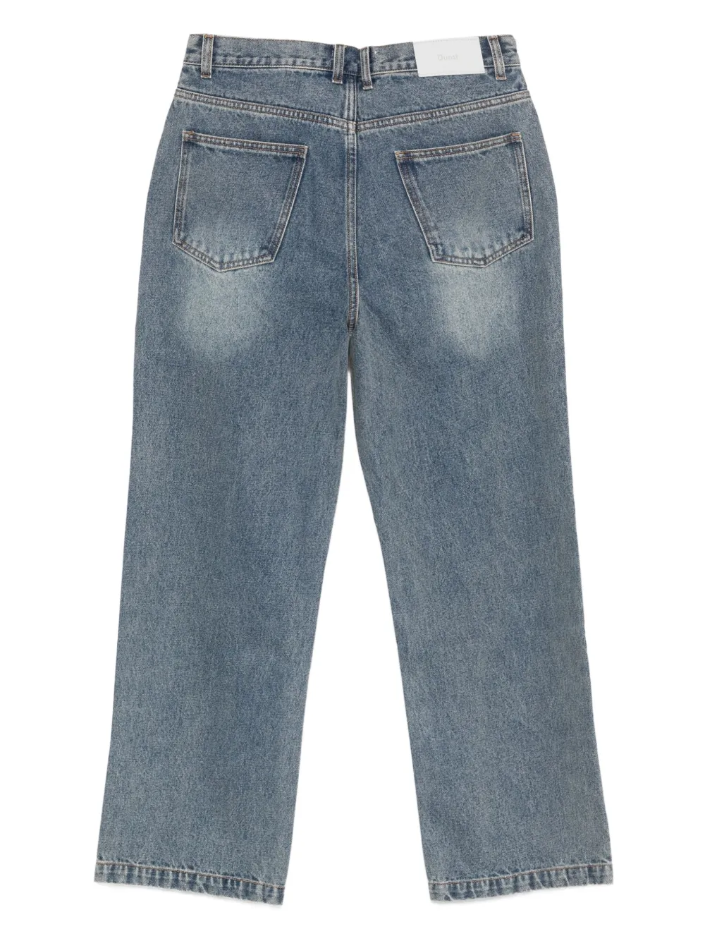 DUNST Jeans met opgestikte zak - Blauw