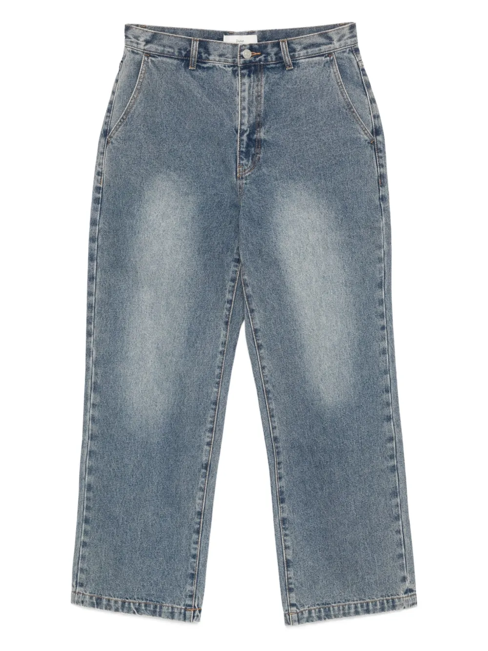 Dunst Patch-pocket Jeans In Blue