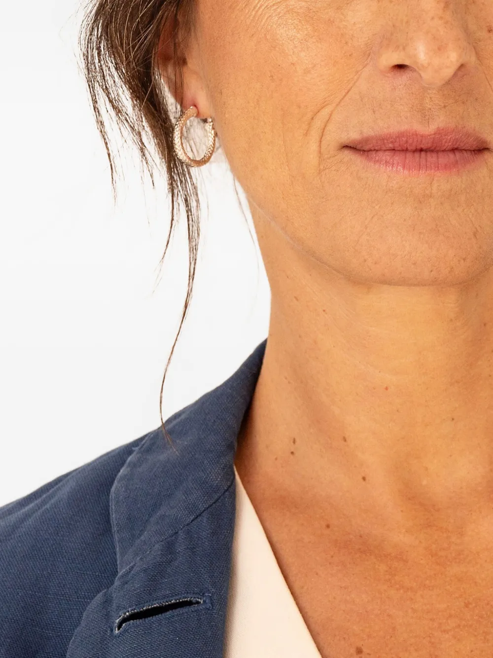 Angela Lago aretes Creole | plateado | Image 1