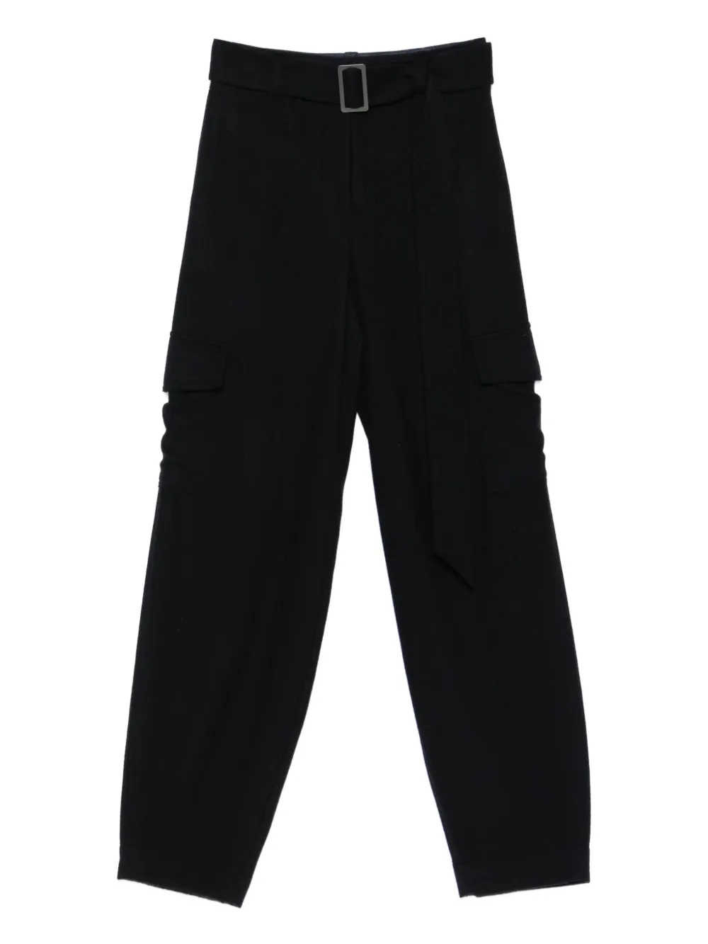 Emporio Armani high-waisted trousers | Black | Image 1