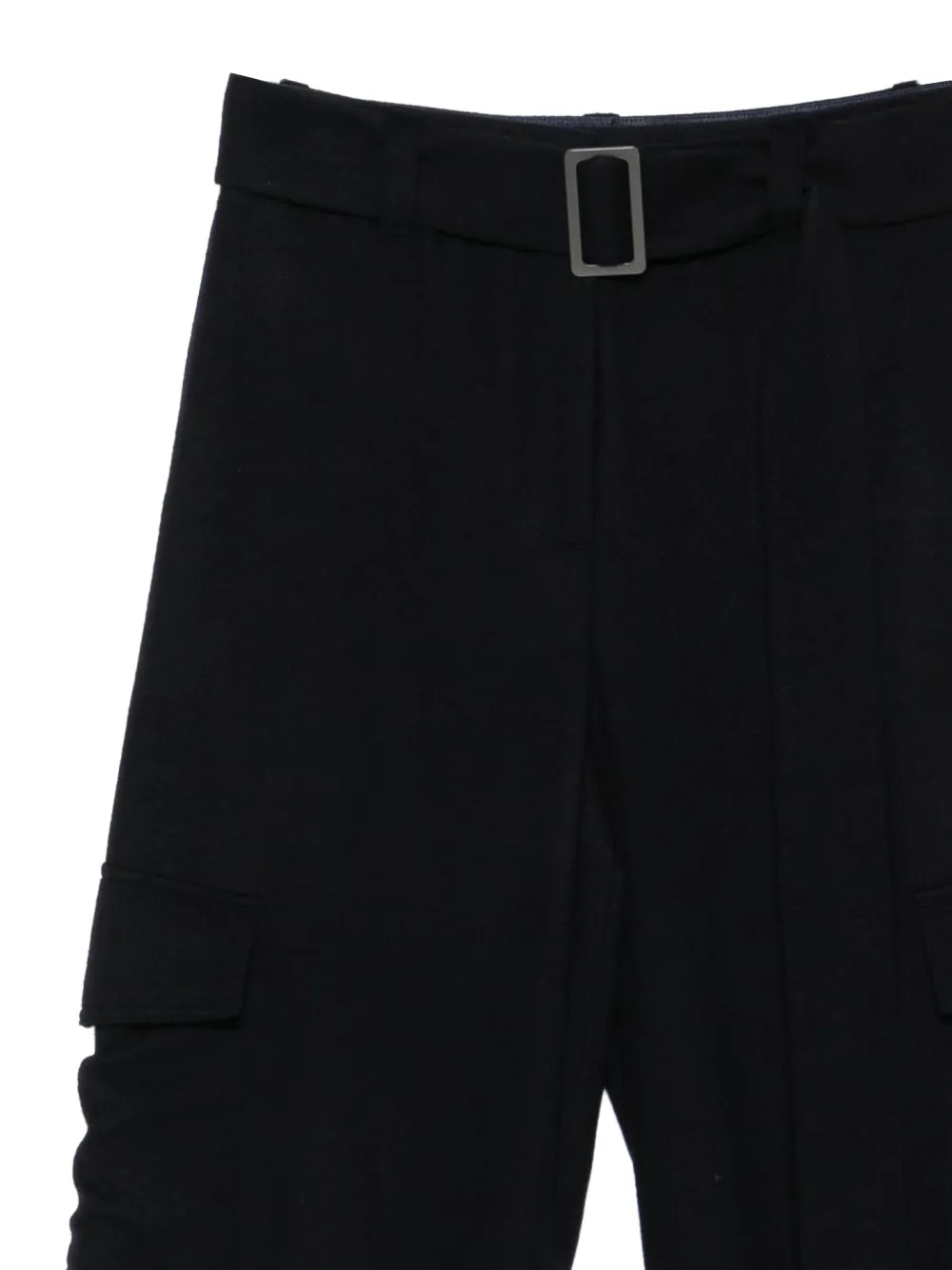 Emporio Armani High waist broek Zwart
