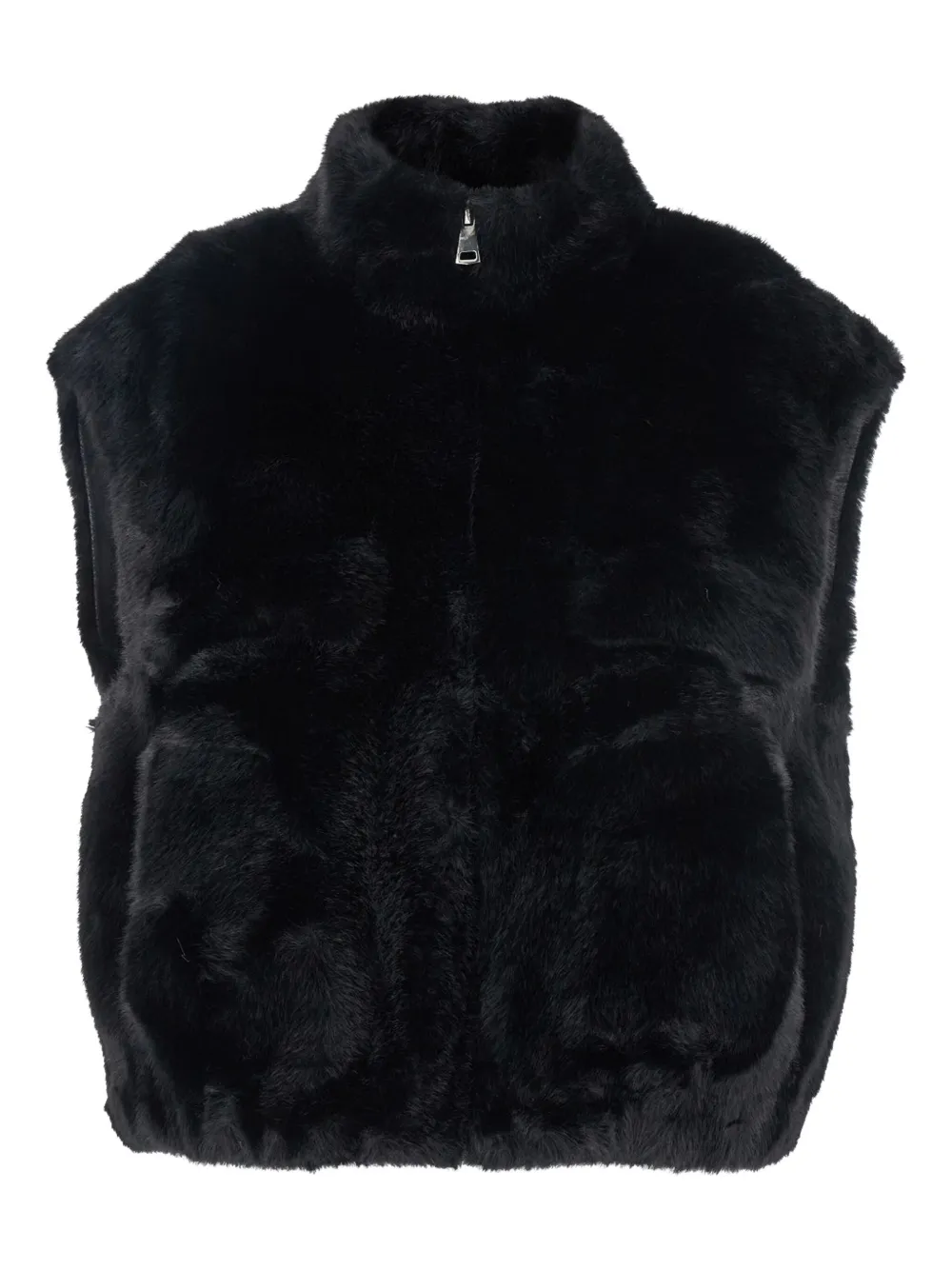 Giovanni Paris Gaby Gilet In Black