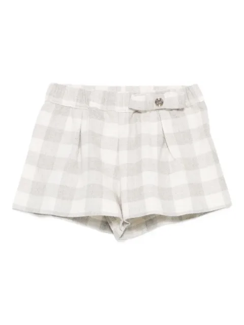 LIU JO checked shorts