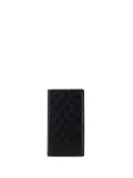 CHANEL Pre-Owned 1986-1988 Double Stitched Lambskin Bill Wallet long wallets - Black