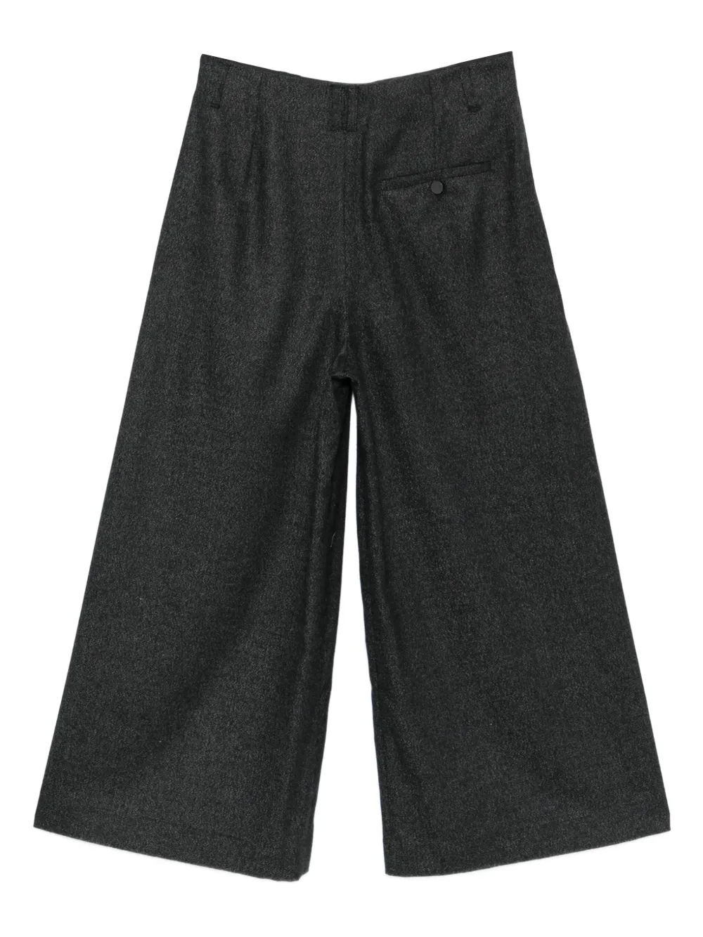 Emporio Armani Broek met geplooid detail - Grijs