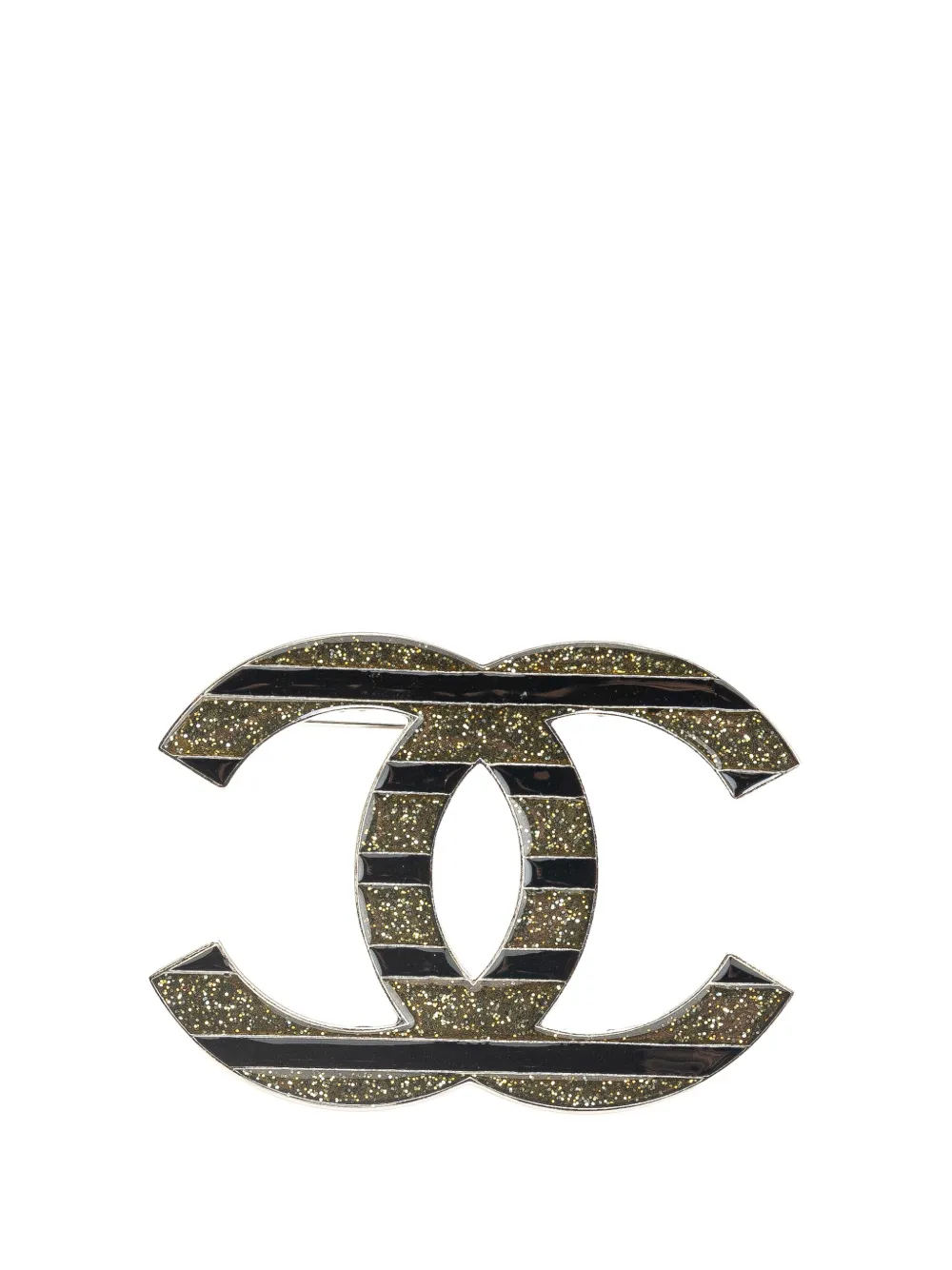 CHANEL ダブルCロゴ ブローチ シルバー非売品　新品未使用 CHANEL ダブルCロゴブローチ シルバー非売品 新品未使用 CHANEL