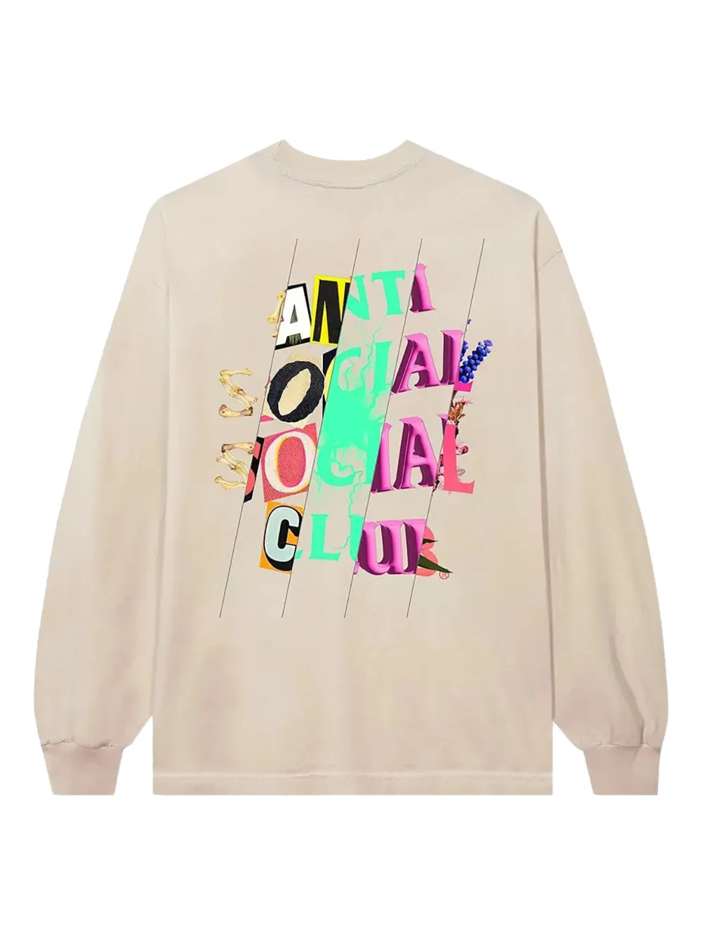 Anti Social Social Club Radness Cement sweatshirt - Beige