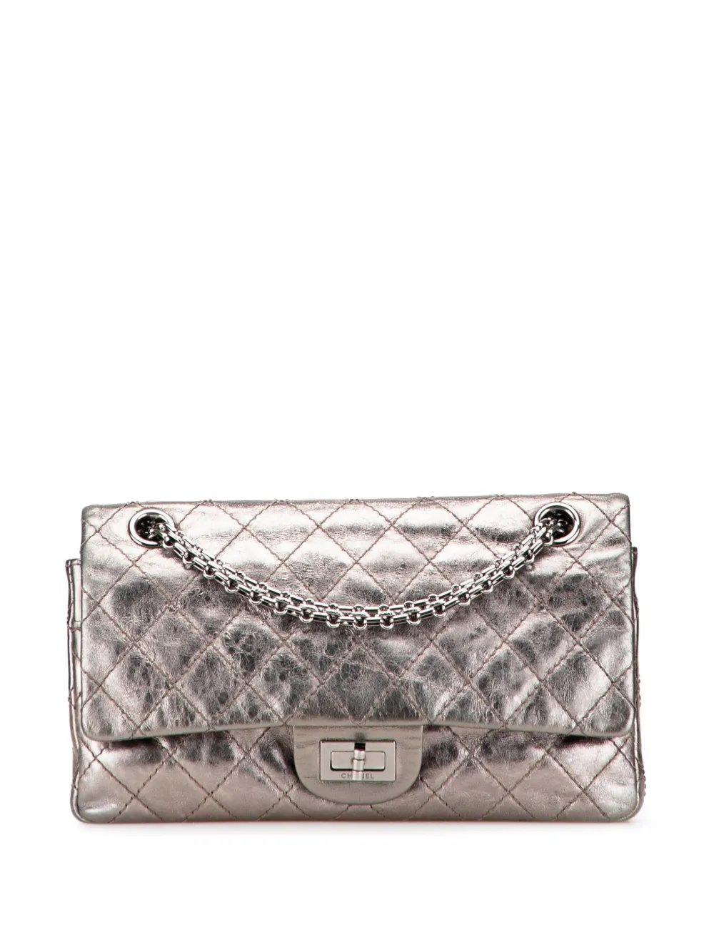 CHANEL Pre-Owned 2006-2008 リイシュー 2.55 カーフスキンダブルフラップ 226 ショルダーバッグ - CHANEL Pre-Owned 2006-2008 リイシュー 2.55 カーフスキンダブルフラップ 226 ショルダーバッグ -