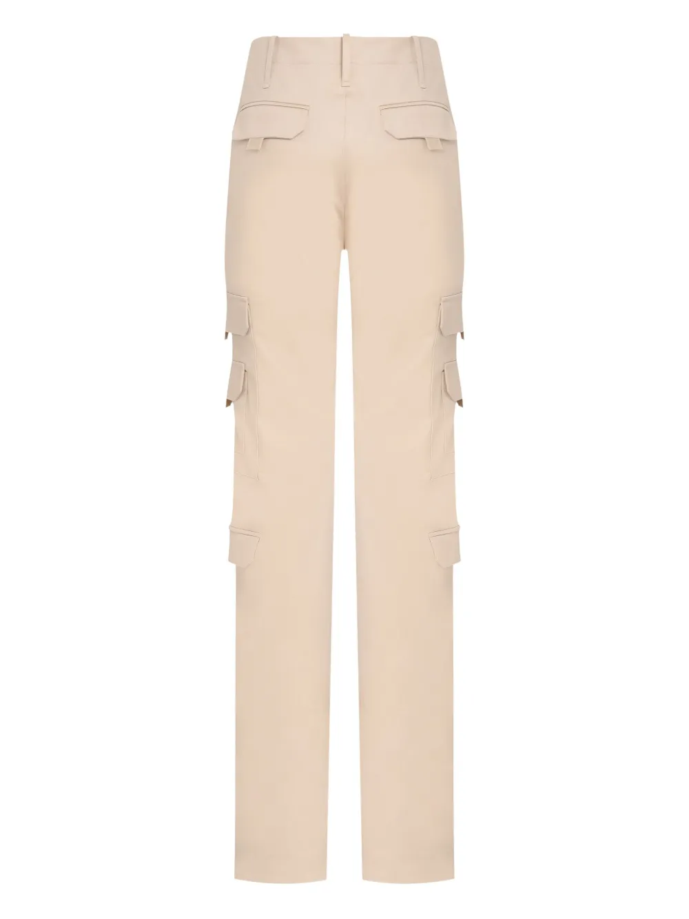 Gloria Coelho Cargo Pocket Trousers In Neutral