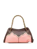 Bottega Veneta Pre-Owned 2007-2011 Nappa Trimmed Canvas Chain handbag - Pink