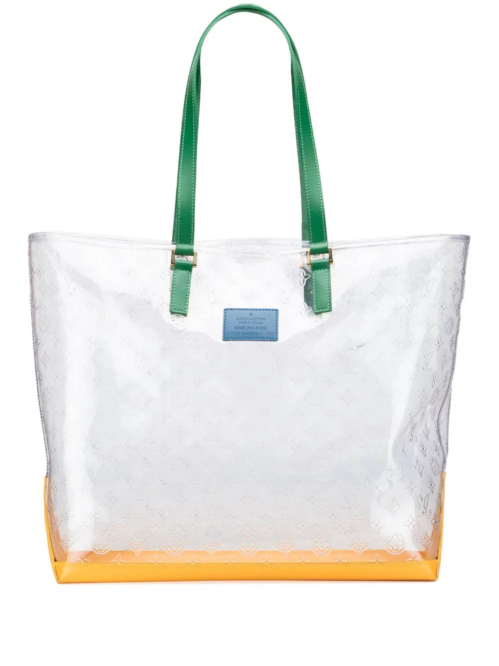 Louis Vuitton Pre-Owned 1999 リミテッドエディション ブラジル 500th アニバーサリーモノグラム クリア Louis Vuitton Pre-Owned 1999 リミテッドエディション ブラジル 500th アニバーサリーモノグラム クリア