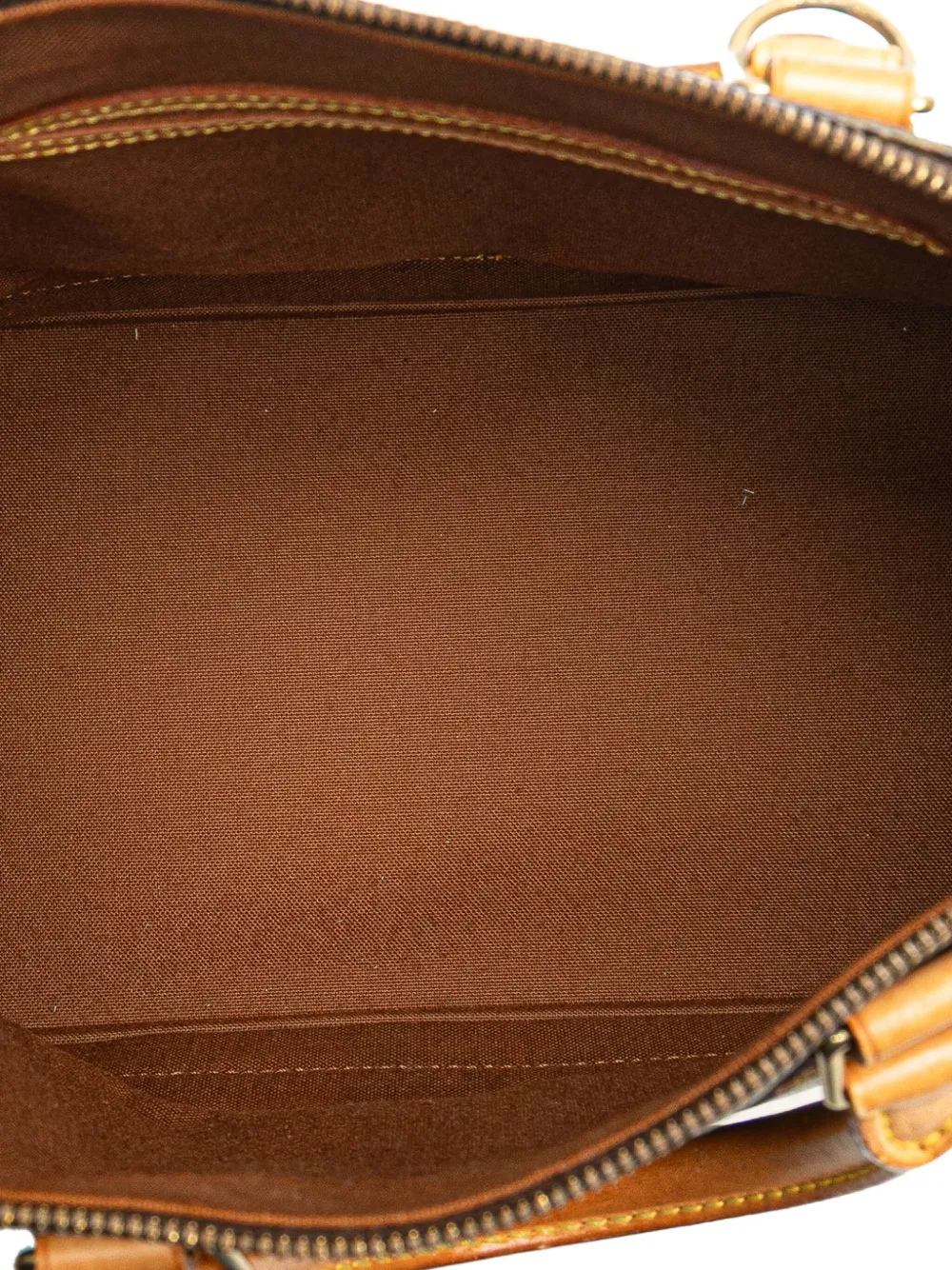 Pre-owned Louis Vuitton 1996 Monogram Alma Pm Handbag In Brown