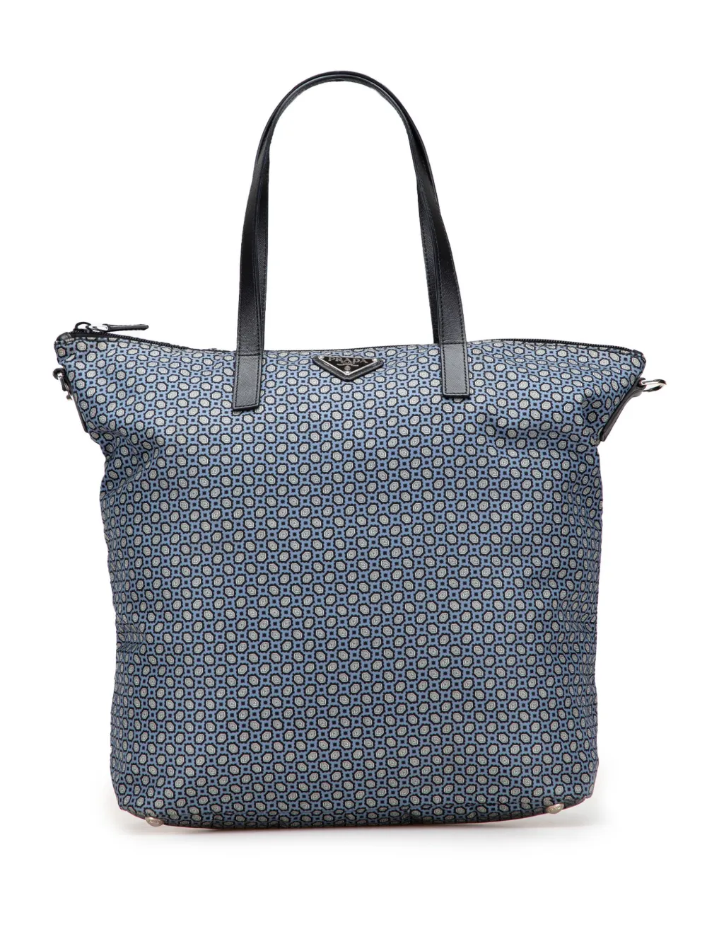 Prada Pre-Owned 2013-2025 Tessuto Stampato satchel | Blue | Image 1