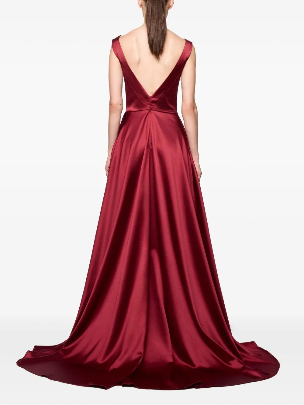 Atu Body Couture Jurk met vierkante hals Rood