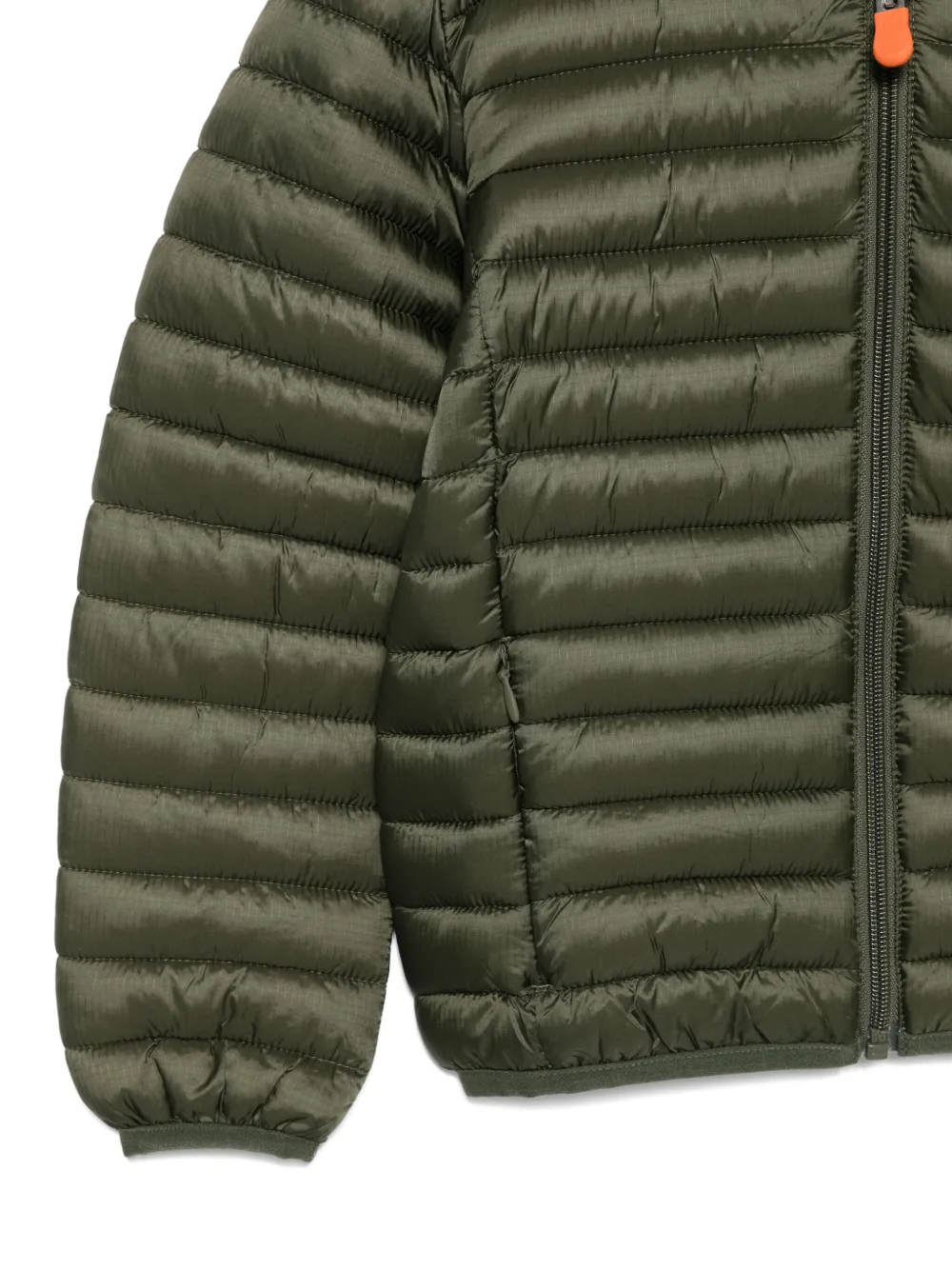 Save The Duck Kids Donald jack met capuchon Groen