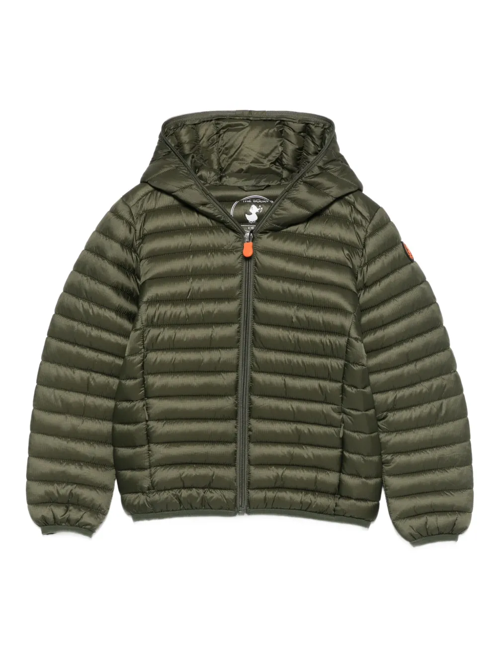 Save The Duck Kids Donald hooded jacket - Verde