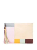 CHANEL Pre-Owned 2016-2017 Medium Lambskin Colorblock Patchwork O Case clutch bag - Multicolour