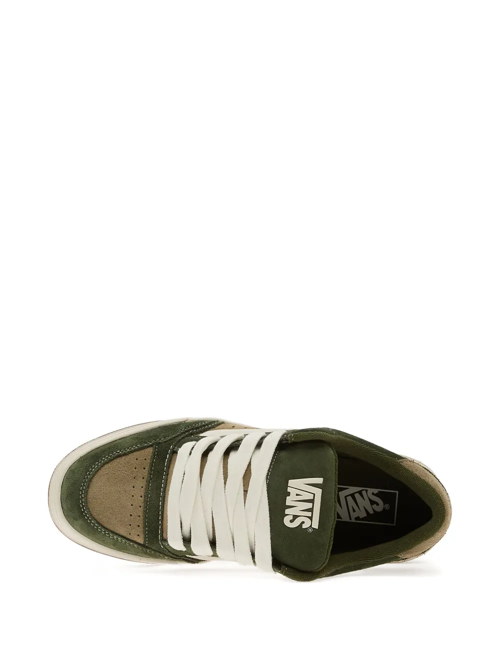 Vans Hylane suede panelled sneakers Green